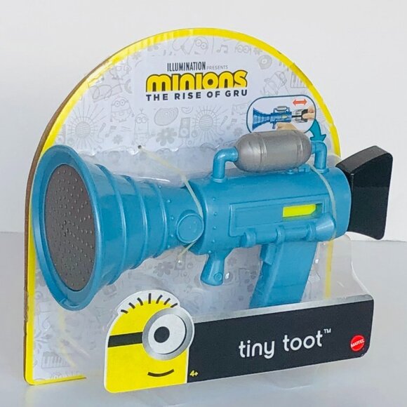 Mattel Minions Tiny Toot Small Fart Firing Blaster New Sealed - Picture 10 of 12